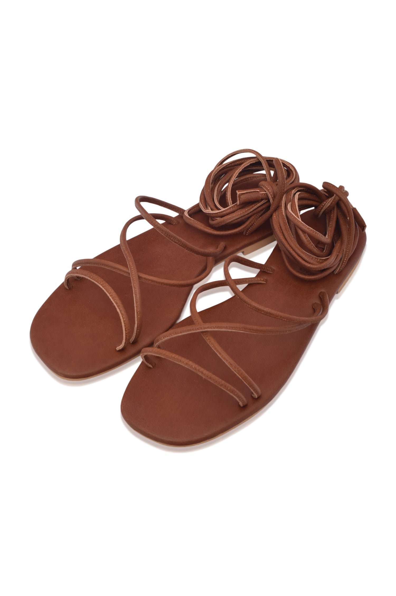 Palencia Strappy Leather Sandals - Image 3
