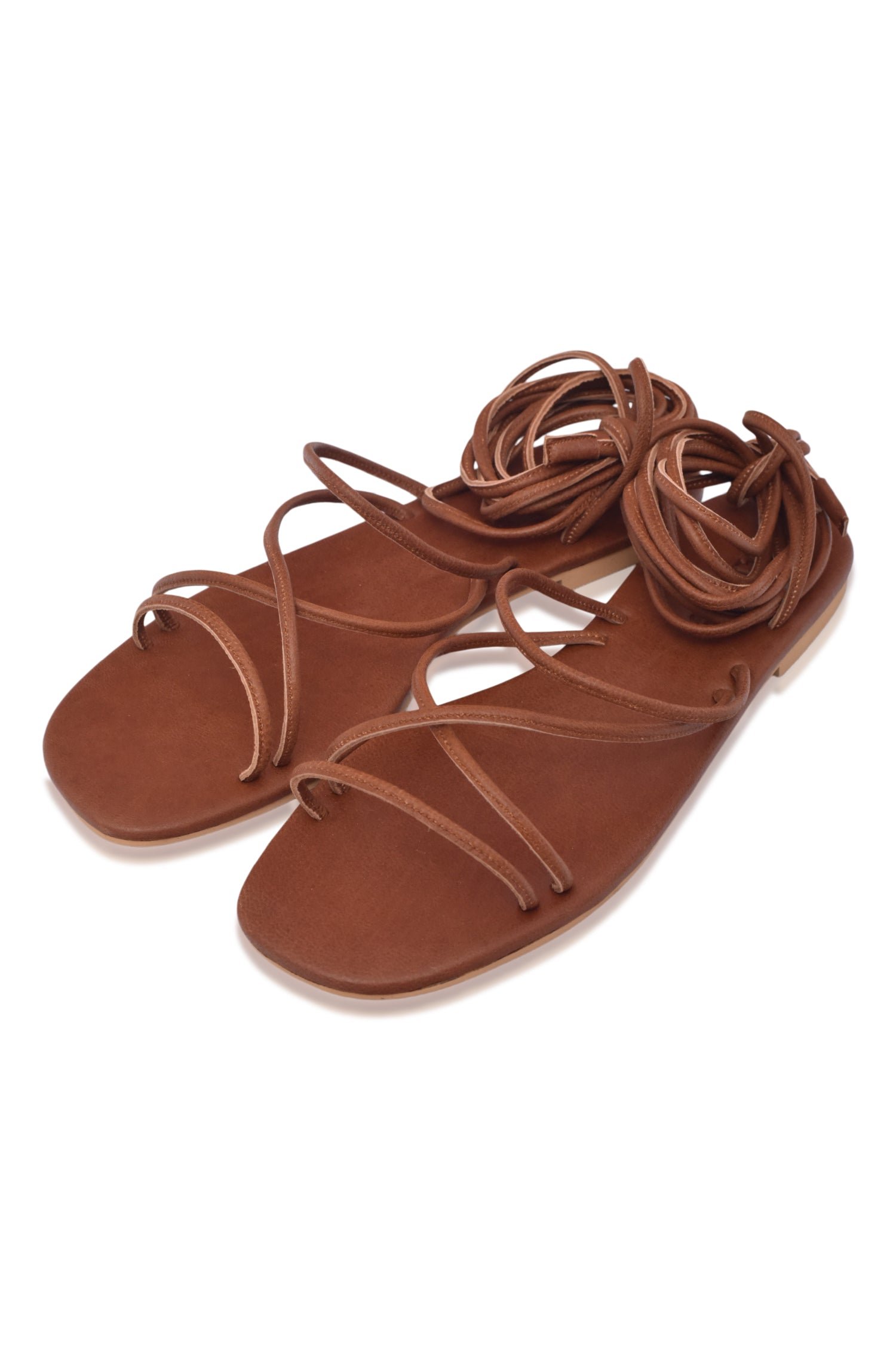 Palencia Strappy Leather Sandals - Image 4