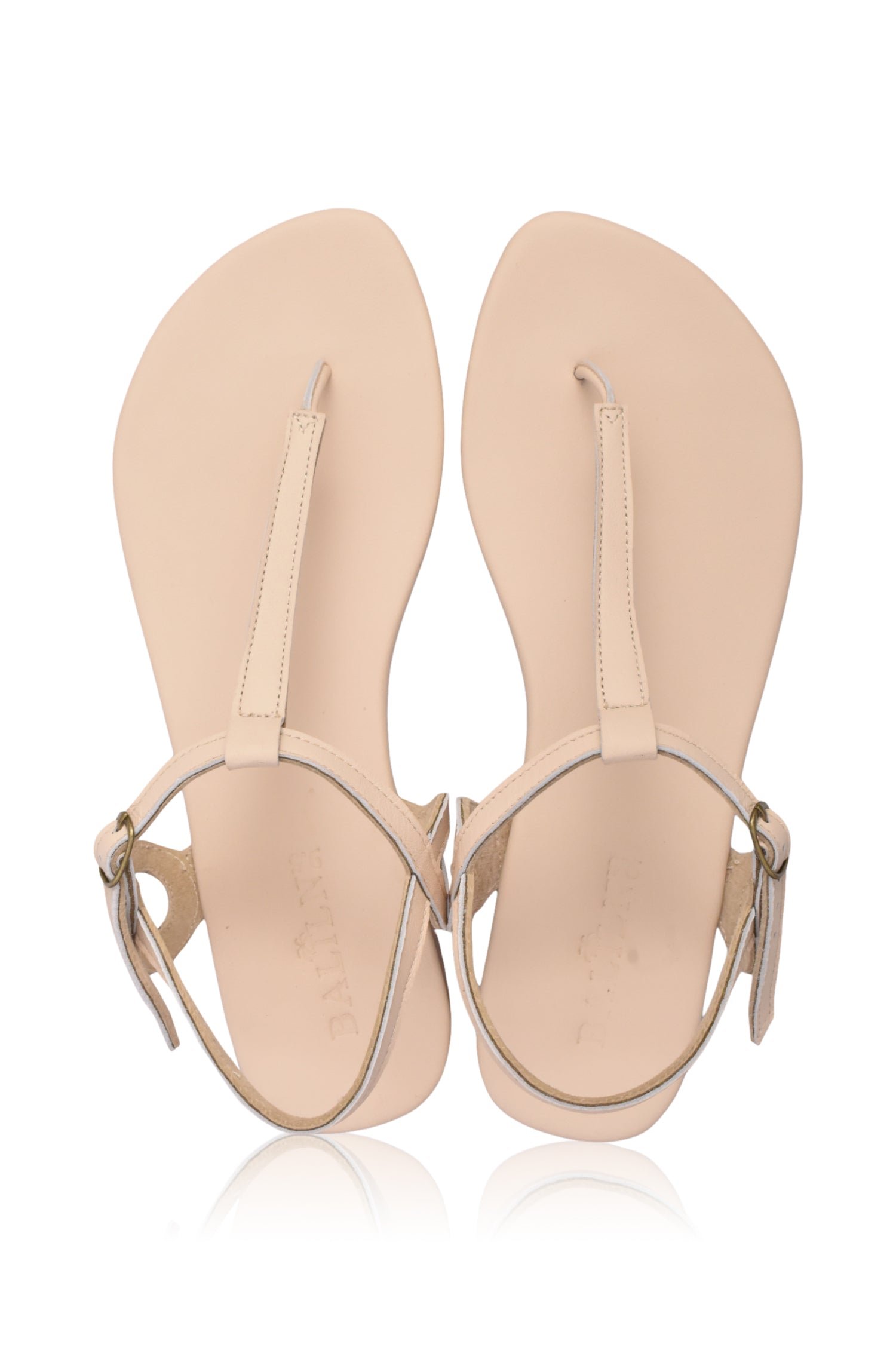 Rosalia T-strap Leather Sandals - Image 3