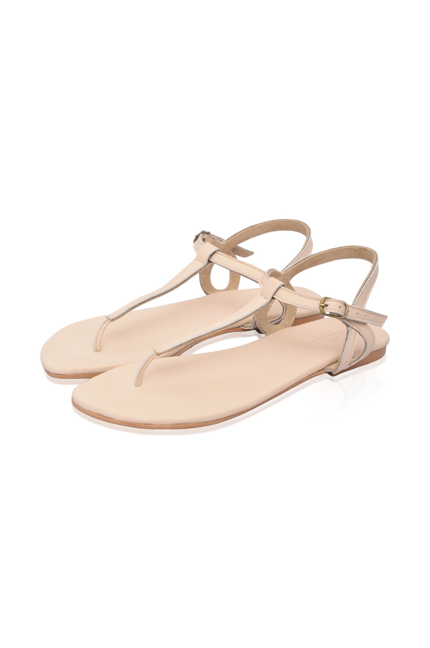Rosalia T-strap Leather Sandals - Image 4