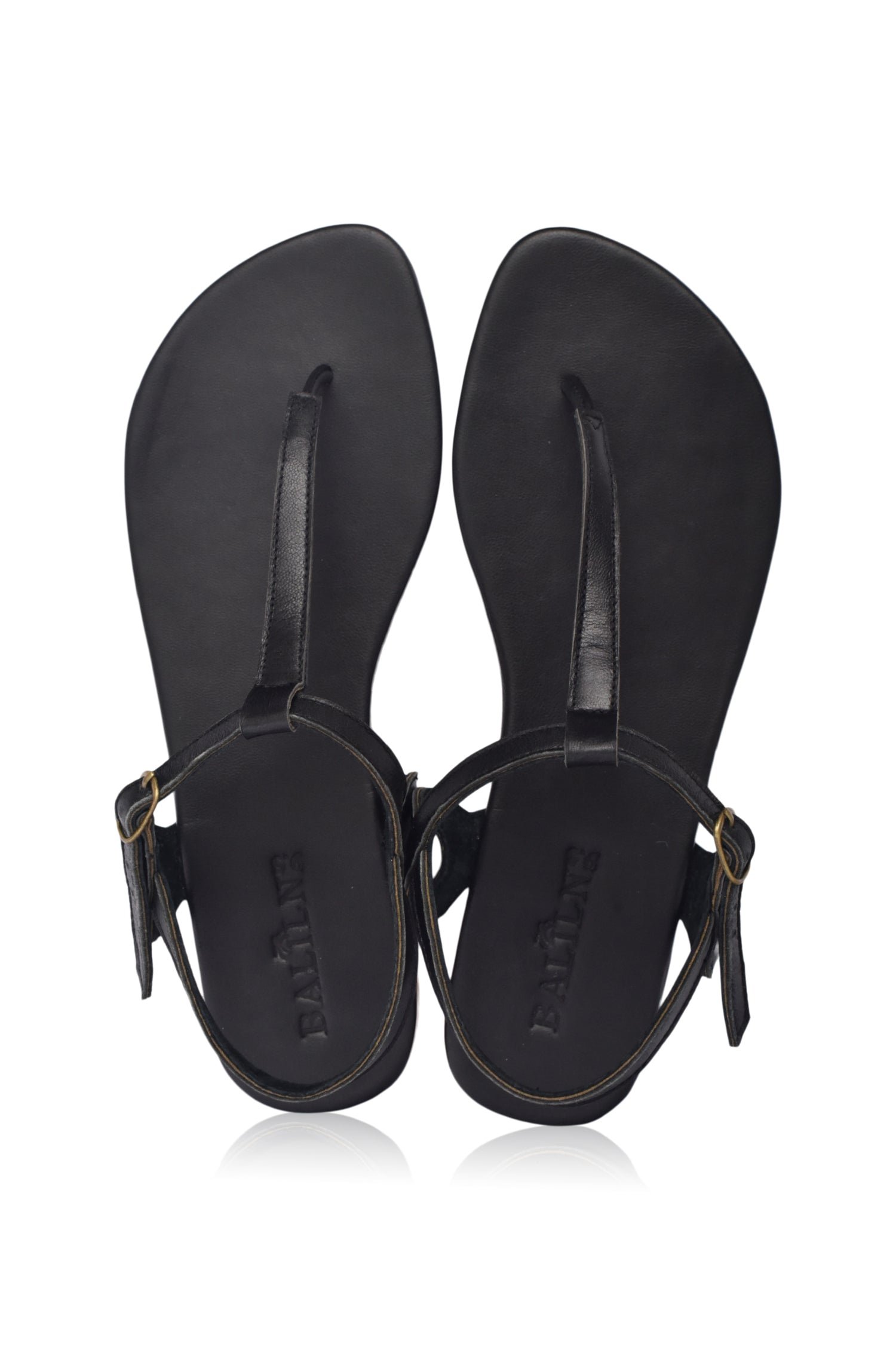 Rosalia T-strap Leather Sandals - Image 5
